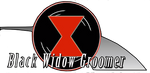 Black Widow Groomer Logo